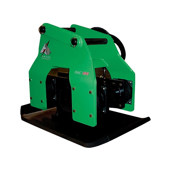 Hydraulic Plate Tamper Backhoe Attachment