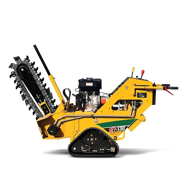 Samson Machinery 15HP Gas Powered Trencher Walk Behind Trench Digger 24 Depth 27 Tooth