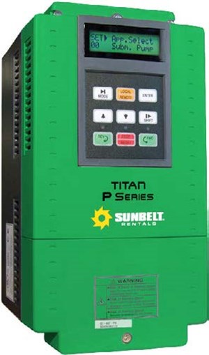 Pump-Variable Frequency Drive Ctrl Panel