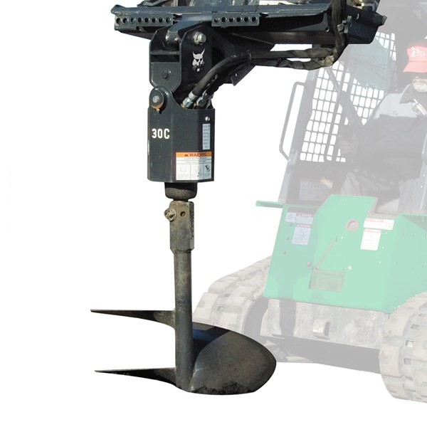 Skidsteer / Mini Excavator Auger Attachment